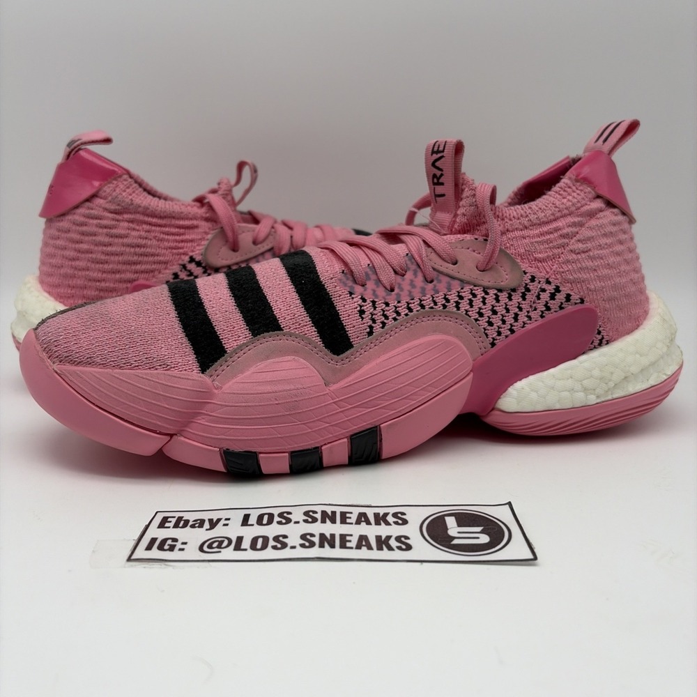 Size 10 - adidas Trae Young 2 Pink Trap House (IE1667)